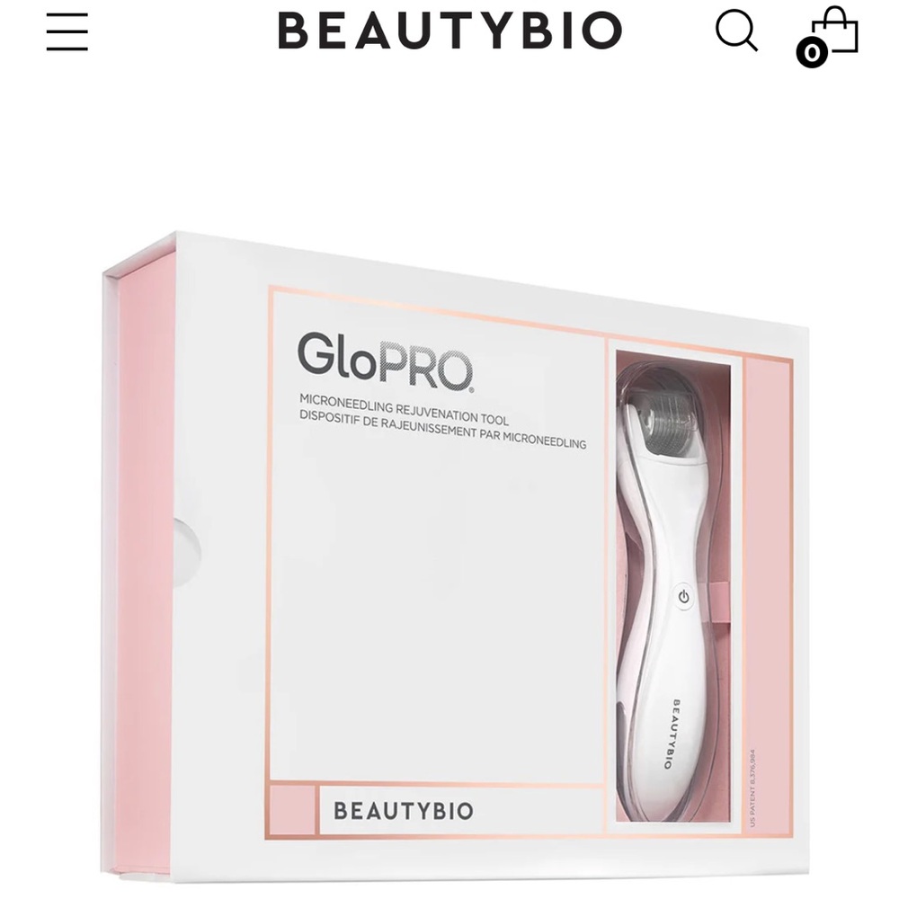 NEW IN BOX | BeautyBio GloPRO Microneedling Regeneration Tool